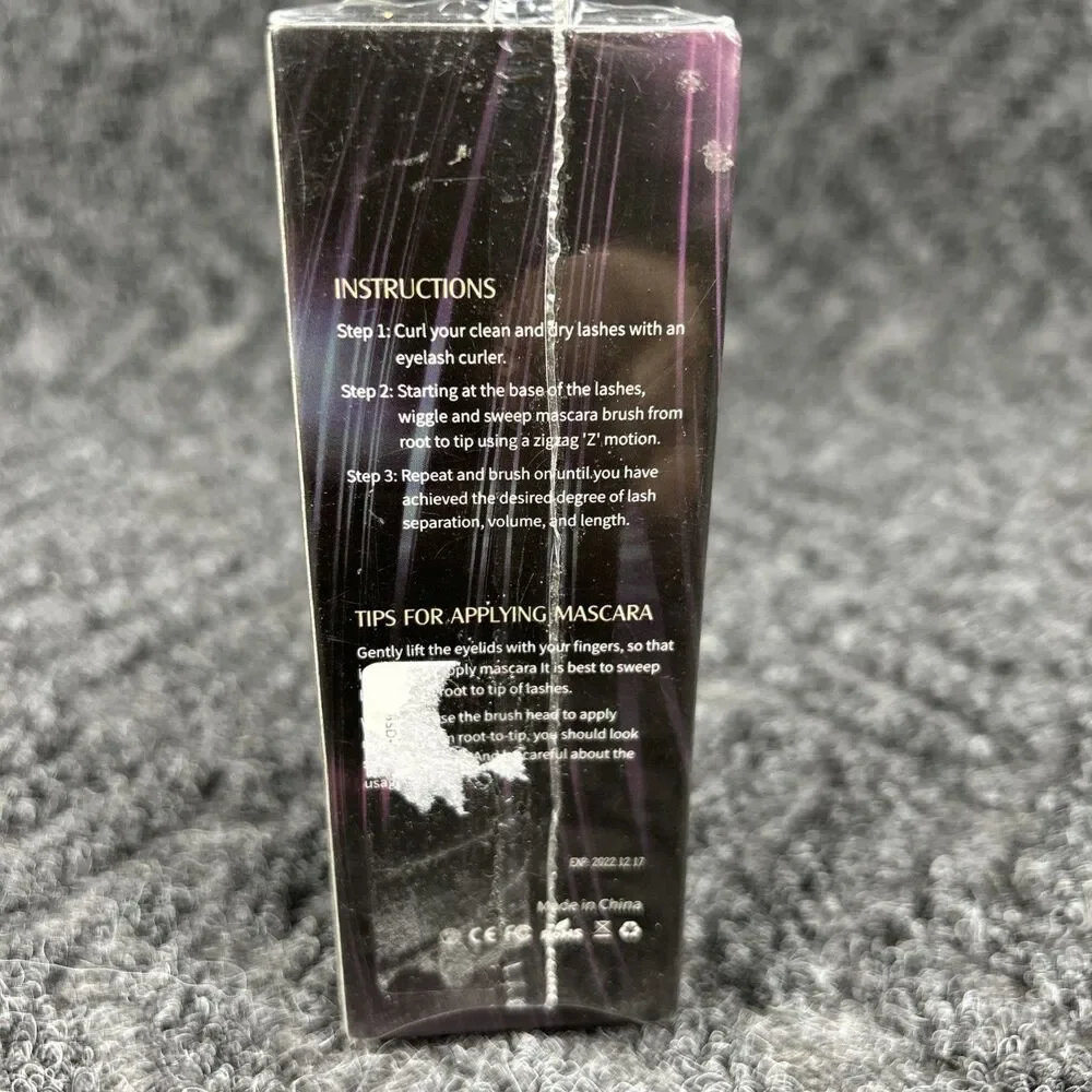 Bestidy 4D Silk Fiber Lash Mascara - Natural Waterproof, Smudge-proof, black